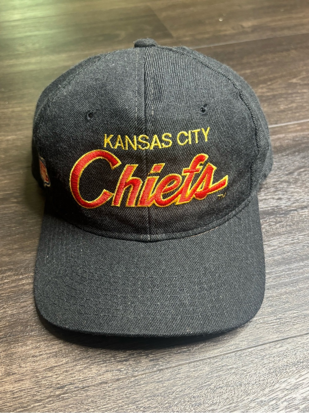 Vintage 90’s Rare NFL Kansas City Chiefs Sports Specialties Script SnapBack Hat